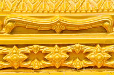 Tayland usulü seramik kalıp sanatı, Tayland.