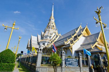 Sothorn Wararam Woraviharn Tapınağı, Tayland.