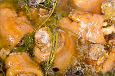 Khamoo, Tayland usulü domuz eti..