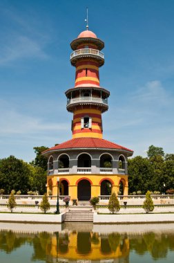 Ayutthaya ilindeki Ho Withun Thasana Binası, Tayland.