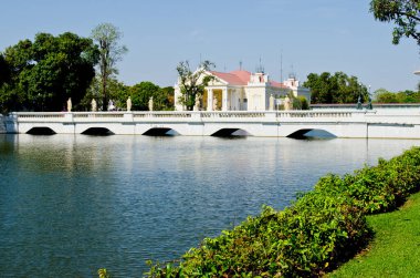 Phra Thinang Varobhas Bimarn Bang Pa-in Sarayı, Ayuthaya, Tayland.