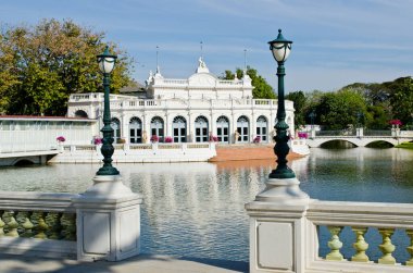 Devaraj-Kunlai Kapısı Bang Pa-in Sarayı, Ayuthaya ili, Tayland.