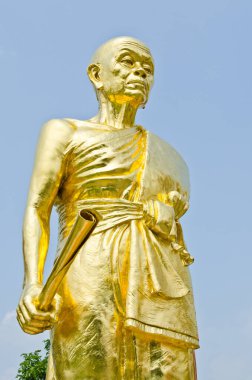 Luangporkoon heykeli Watbanrai Tapınağı, Tayland.