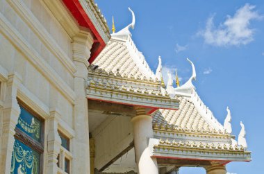 güzel Tay tarzı kilisede nakhonratchasima Eyaleti, Tayland.