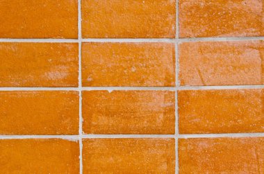 turuncu tuğla arka plan, Tayland.