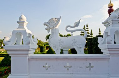 Tayland tarzı hayvan heykeli, Tayland.