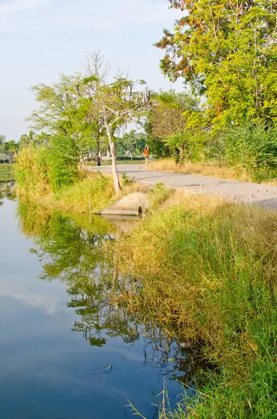 Sikhio Gölü manzarası, Tayland.
