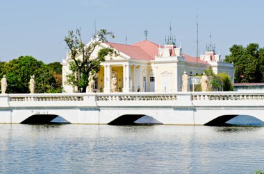 Phra Thinang Varobhas Bimarn Bang Pa-in Sarayı, Ayuthaya, Tayland.