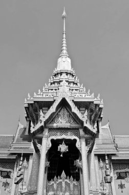 Kraliyet krematoryumu (Phra Men) kraliyet yakma töreninde, Tayland.