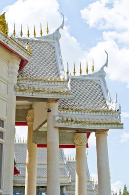 güzel Tay tarzı kilisede nakhonratchasima Eyaleti, Tayland.