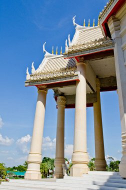 güzel Tay tarzı kilisede nakhonratchasima Eyaleti, Tayland.