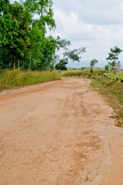 Mor Hin Khao taş parkının manzarası, Tayland Style Stone Henge, Tayland.