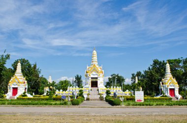 Tayland 'ın Sakaeo ilindeki şehir tapınağı..