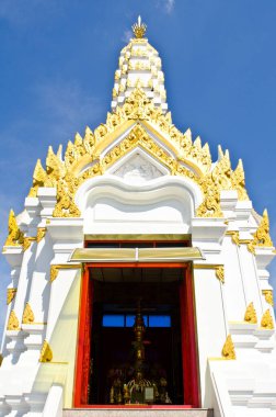 Tayland 'ın Sakaeo ilindeki şehir tapınağı..