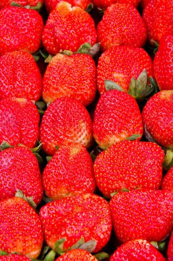 Markette taze çilek, Tayland.