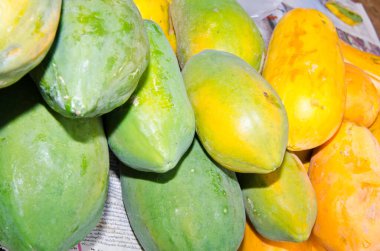 Markette Papaya meyvesi, Tayland.