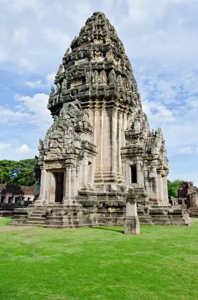 Asıl kule phimai tarihi park, Tayland.
