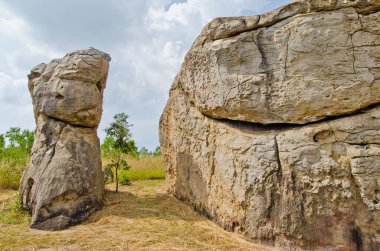 Mor Hin Khao taş parkı, Tayland Style Stone Henge, Tayland.