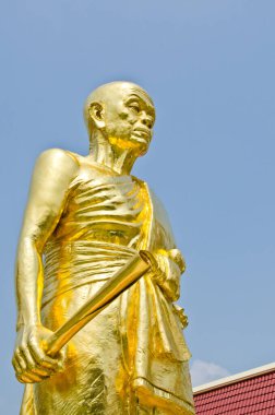 Luangporkoon heykeli Watbanrai Tapınağı, Tayland.