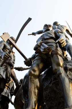 Tayland, Singburi 'deki Bangrajun anıtı.