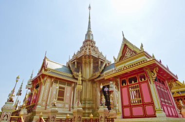 Kraliyet krematoryumu, Tayland 'da yakma töreninde..