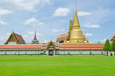 Wat Phra Kaew, Bangkok 'un güzel manzarası