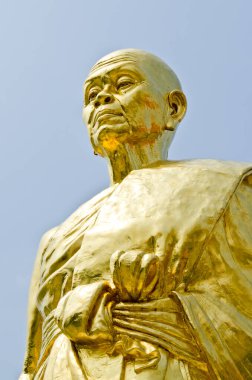 Luangporkoon heykeli Watbanrai Tapınağı, Tayland.