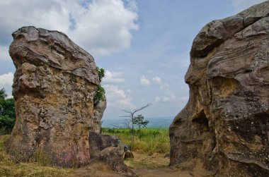 Mor Hin Khao taş parkı, Tayland Style Stone Henge, Tayland.
