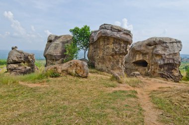 Mor Hin Khao taş parkı, Tayland Style Stone Henge, Tayland.