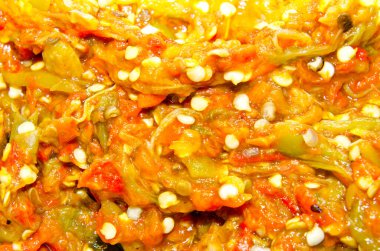 Nam Prik Noum, Tayland usulü yemek, Tayland.
