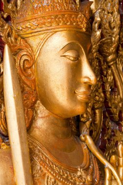 Tanrı 'nın yüzü, U-thaithani bölgesi, Tayland.