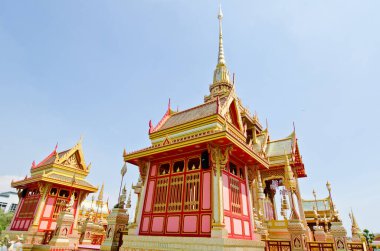 Kraliyet krematoryumu, Tayland 'da yakma töreninde..