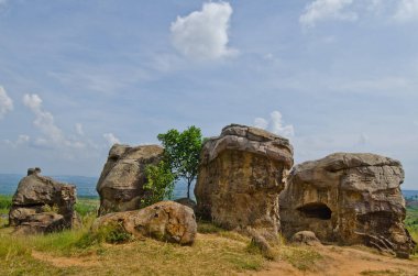 Mor Hin Khao taş parkı, Tayland Style Stone Henge, Tayland.