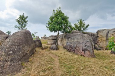 Mor Hin Khao taş parkı, Tayland Style Stone Henge, Tayland.