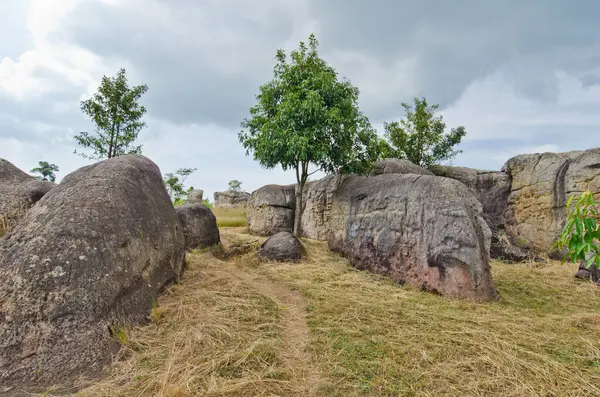 Mor Hin Khao taş parkı, Tayland Style Stone Henge, Tayland.