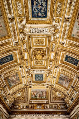 Vaulted ceiling in the Vatican Museums, Rome, Italy, by Pascal Kehl