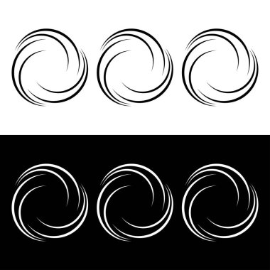 Circle vector logo template design . Circle icon. Circle silhouette 