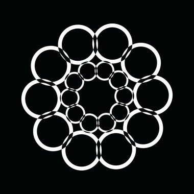 Flower vector logo template design Flower icon . Flower silhouette 