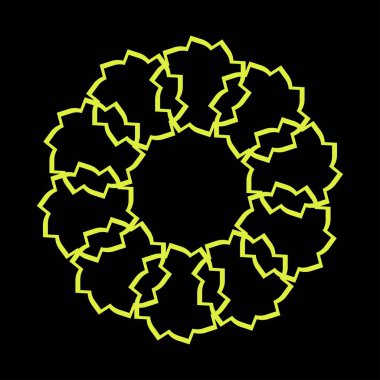 Flower vector logo template design Flower icon . Flower silhouette 