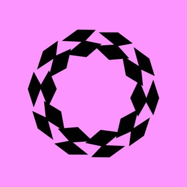 Flower vector logo template design Flower icon . Flower silhouette 