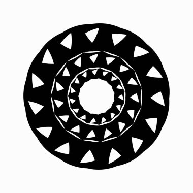 Flower vector logo template design . Flower icon . Flower silhouette 