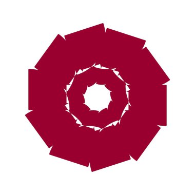 Flower vector logo template design . Flower icon . Flower silhouette 