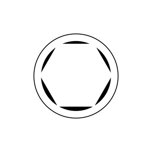 Plantilla Diseño Logotipo Vectorial Círculo Iconos Abstractos — Archivo Imágenes Vectoriales