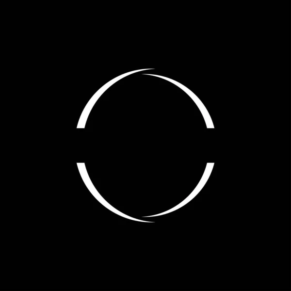 Cirkel Vector Logo Template Ontwerp Logo Cirkel Curve — Stockvector