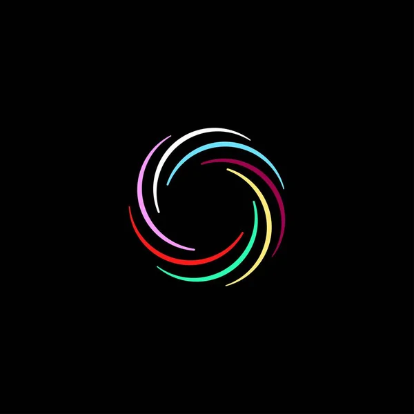 Σχεδιασμός Προτύπου Διανυσματικού Λογότυπου Εικονογράφηση Κύκλου — Διανυσματικό Αρχείο