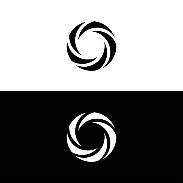 Symbol Für Kreis Vektor Logo Vorlage — Stockvektor
