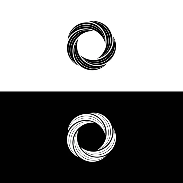 Modèle Logo Vectoriel Cercle — Image vectorielle