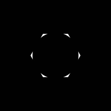 Çember vektör logo şablonu tasarımı