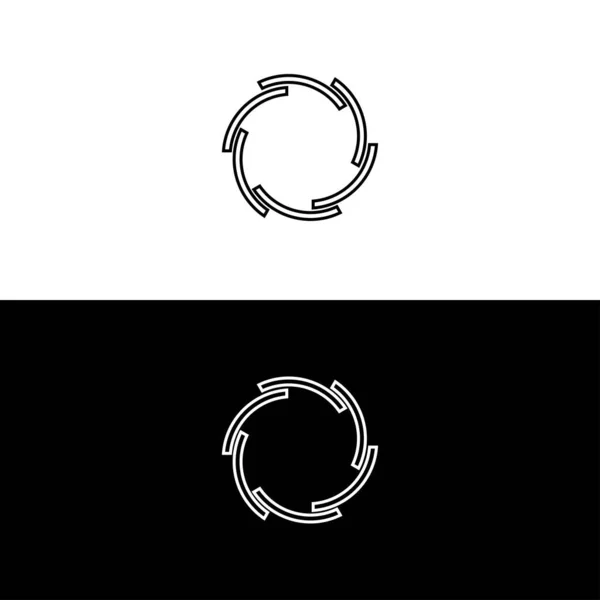 Design Modelo Logotipo Vetor Círculo — Vetor de Stock