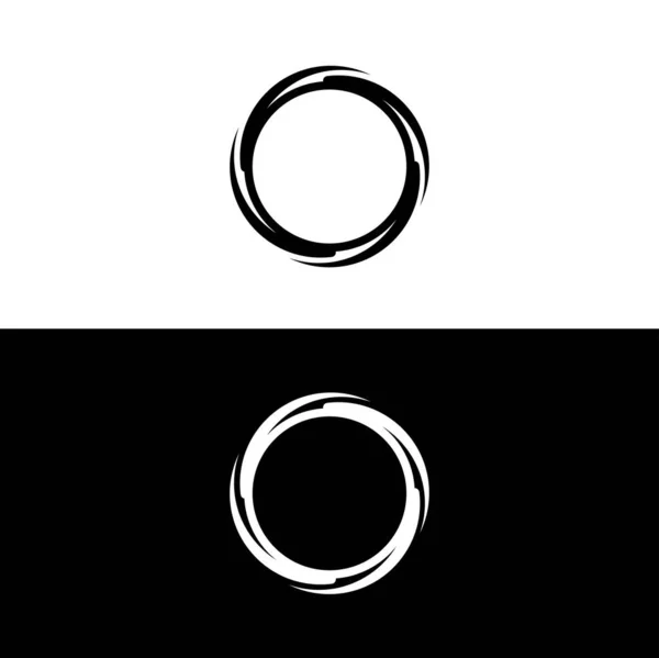 Desain Templat Logo Vektor Lingkaran - Stok Vektor